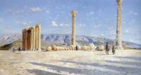 Monsted, Peder Mork - Athenian Ruins